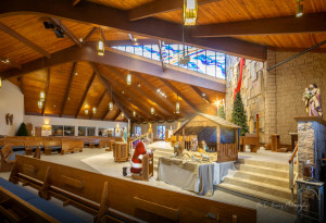 St. Pius Catholic Church, Appleton, WI Santa Bows To Jesus Project